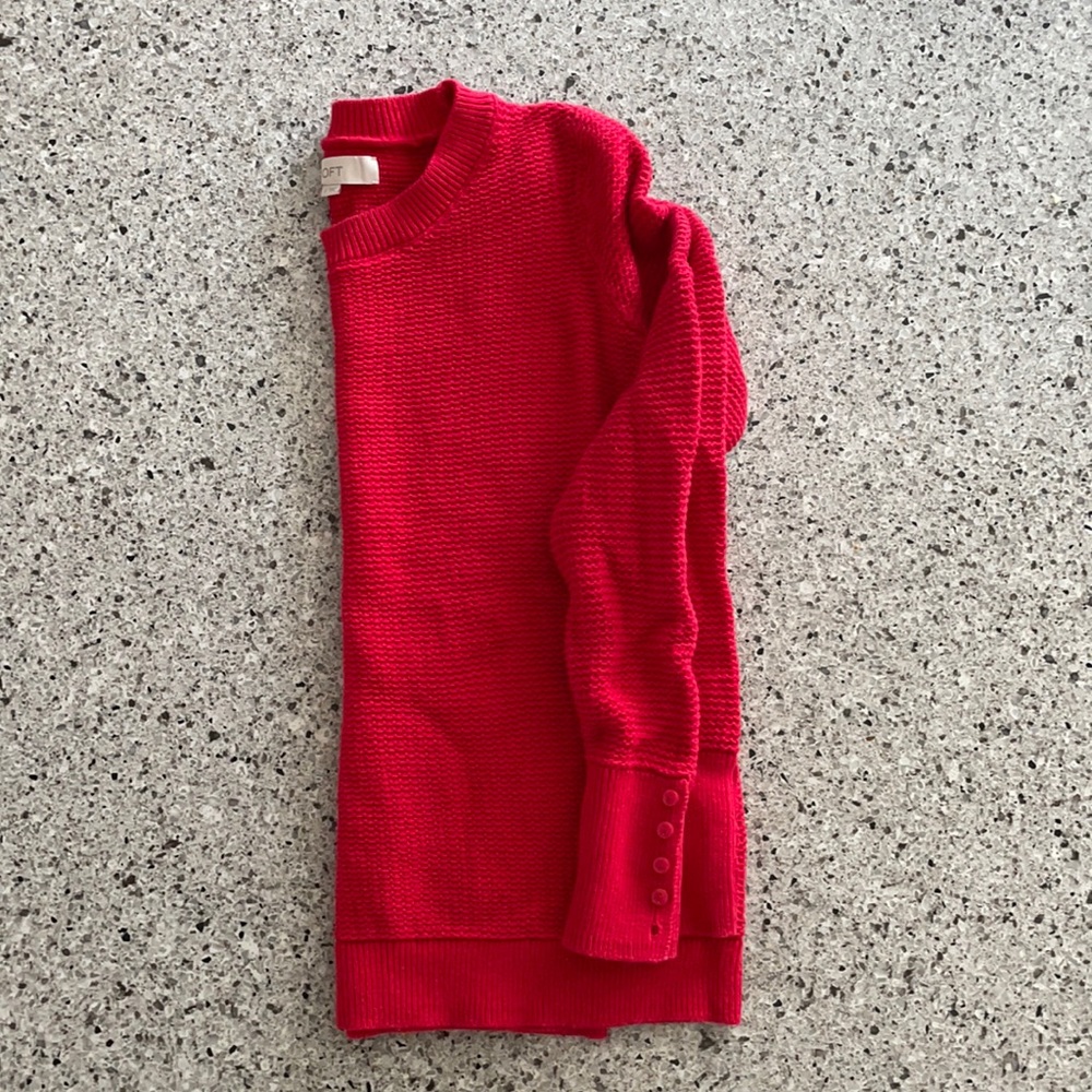 LOFT crew neck sweater